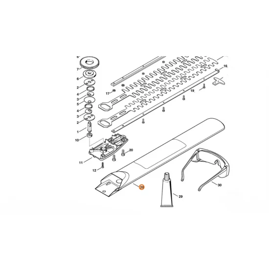 STIHL  Osłona noży 4814 792 9604